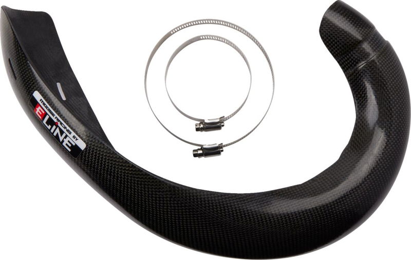 PIPE GUARD CARBON FIBER HUSQ