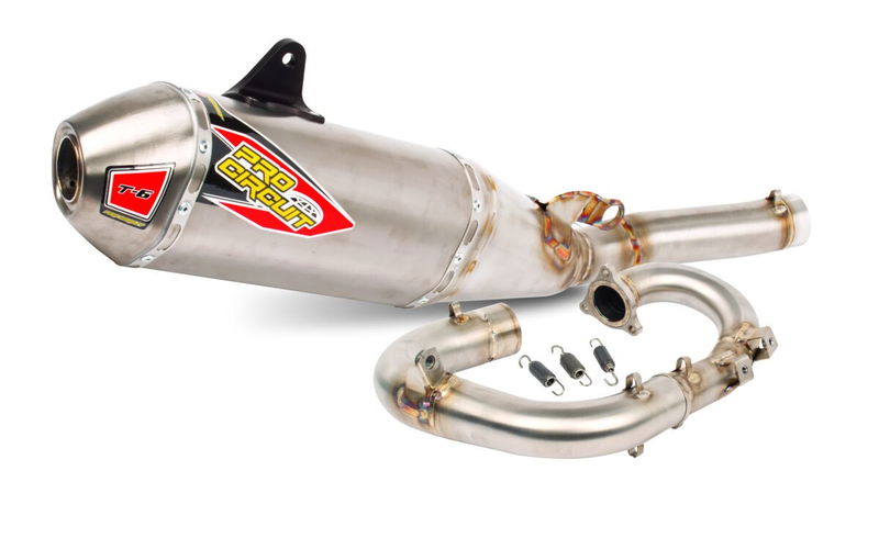 EXHAUST T6 BC SS W/ TIT ENDCAP