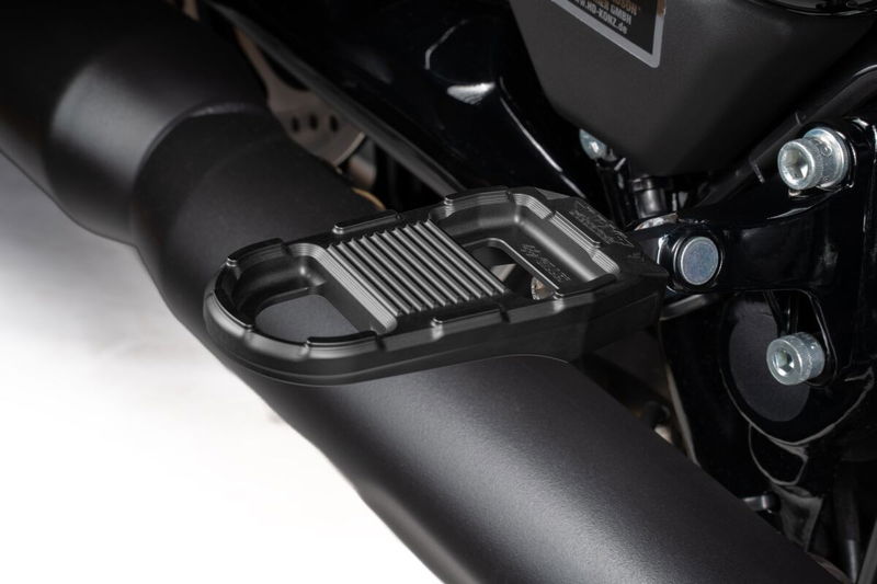 FOOTPEGS ADJUSTABLE BLACK