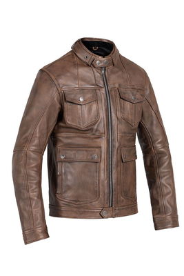 JACKET DRIFTER LEATHER BROWN 3