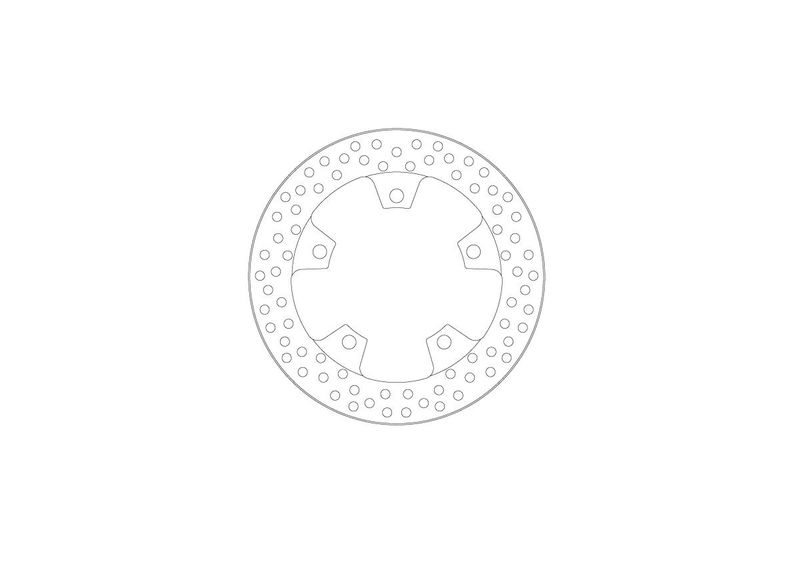 BRAKE DISC HALO REAR