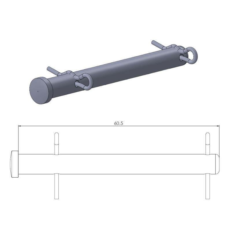 BRAKE PAD PIN