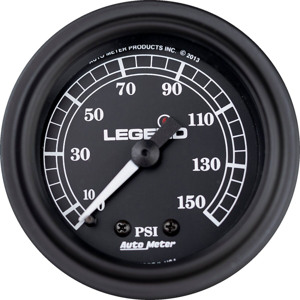 GAUGE AIR FLHT 99-13 BLACK