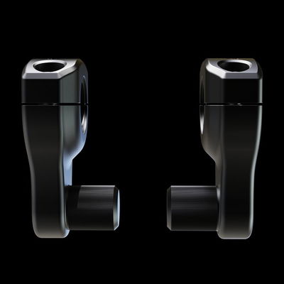 STEERING BAR RISER BK