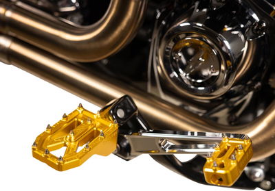 FOOTPEGS AGGRESSOR GOLD