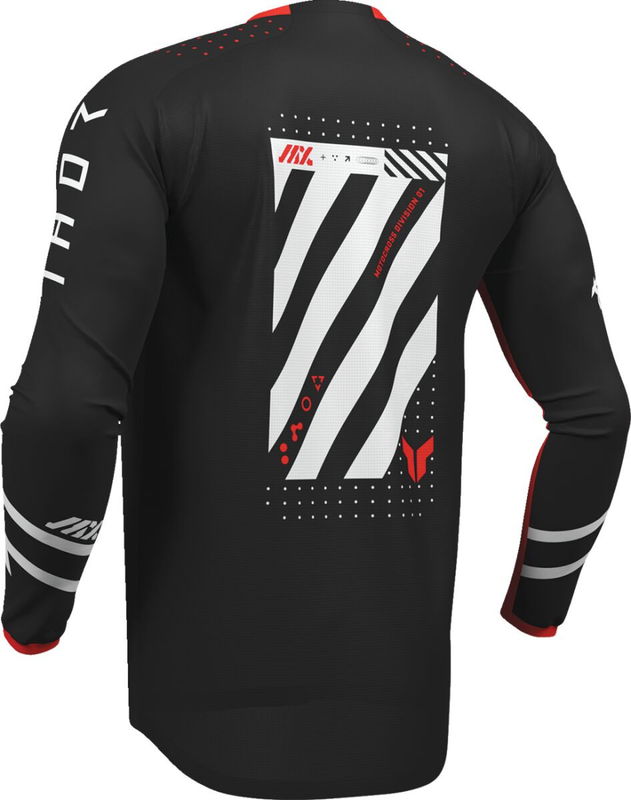JERSEY LAUNCHMODE FUTURA BLK/R