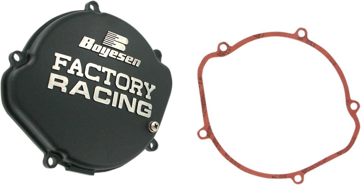 CLUTCH COVER CR125 BLK