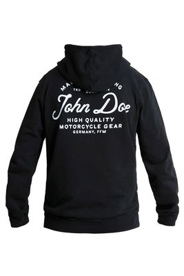 HOODIE JD LETTERING BLACK SM