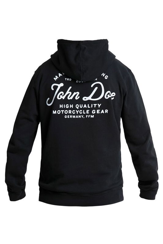 HOODIE JD LETTERING BLACK SM