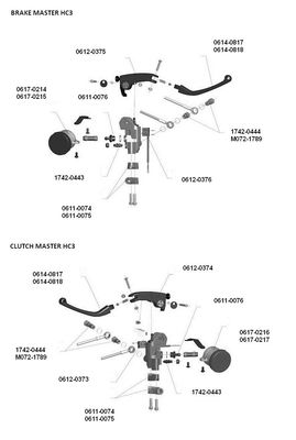 LEVER BRACKET HC3 LEFT