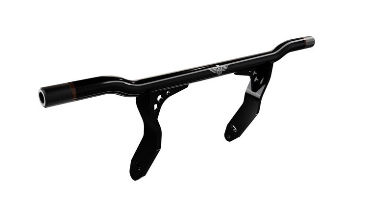 CRASHBAR - FXD 17-UP - BLACK/B