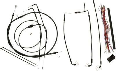 CONTROL CABLE KIT XR BLK