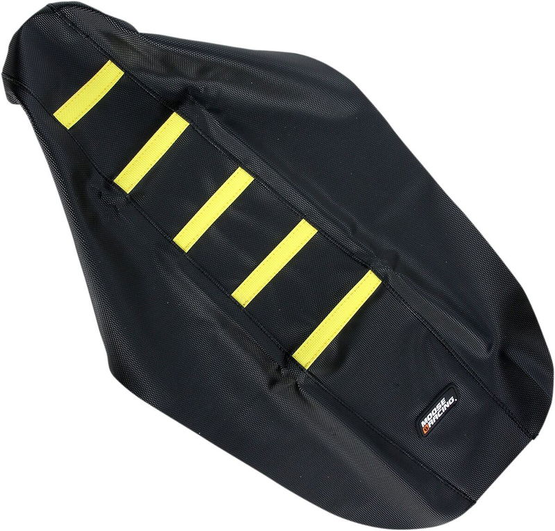 SEAT COVER RIBBED SUZ YEL