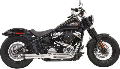 EXHAUST 2-1 ROADRAGE | SOFTAIL M8 18-UP - CHROME/BLACK