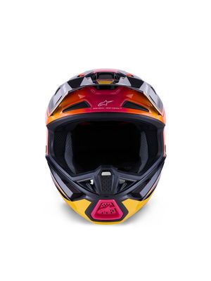 HELMET SM7 RISE BLK/YL/PINK L