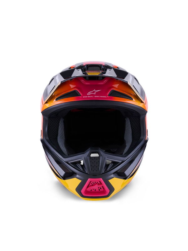HELMET SM7 RISE BLK/YL/PINK L