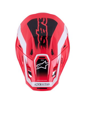 HELMET SM7 DEED RED/BLK/WH 2X