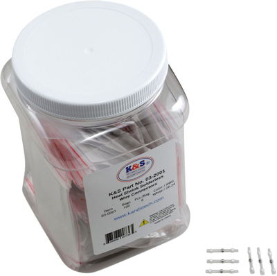WIRE CONN 100PK AWG26-24