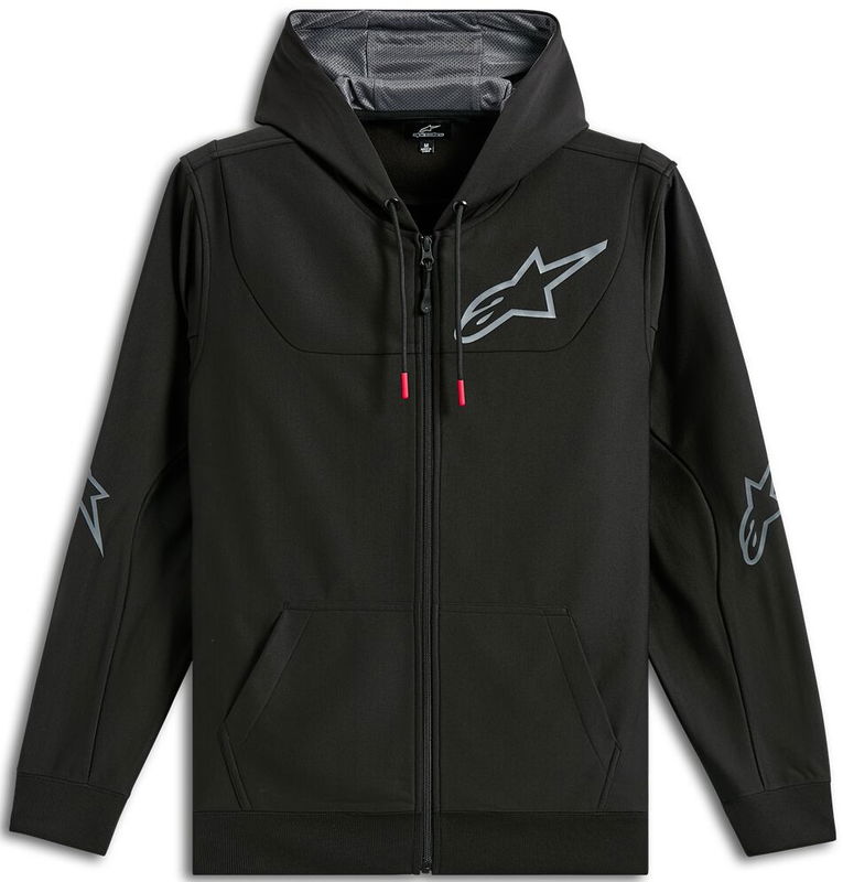 HOODIE ZIP SESSIONS V3 BLACK/G