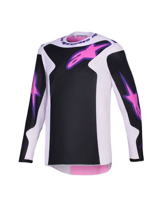 JERSEY FLUID GRID BLK/GY/PU 2X