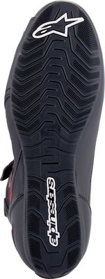 SHOE FAST3-RK BLK/G/RED 7.5