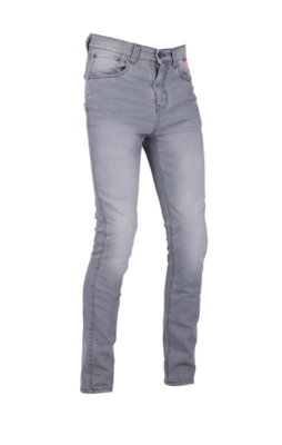 SECOND SKIN JEANS GRÅ 36
