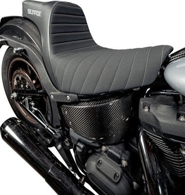 SEAT HIGHNOON 2UP BLK VINYL W/