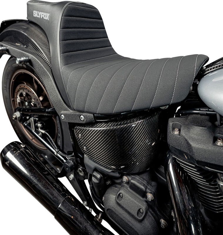 SEAT HIGHNOON 2UP BLK VINYL W/