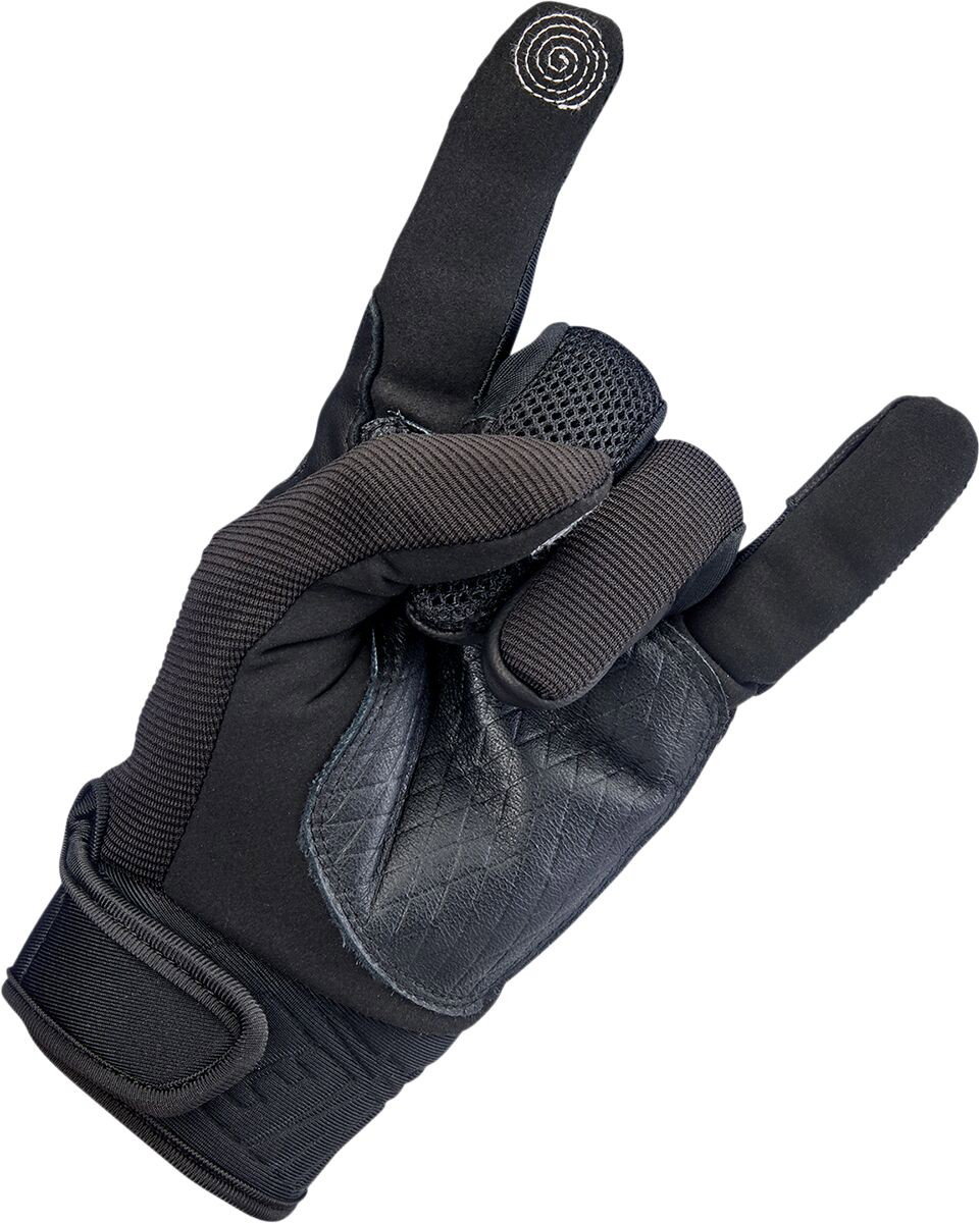 GLOVES BAJA BLK LG