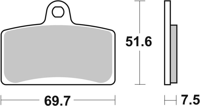 BRAKE PAD SINT SCOOT