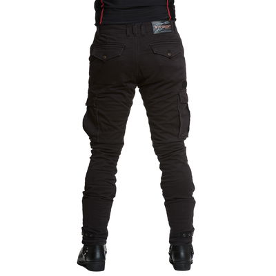 Sweep Black Jungle aramid förstärkt mc jeans, W42 L32
