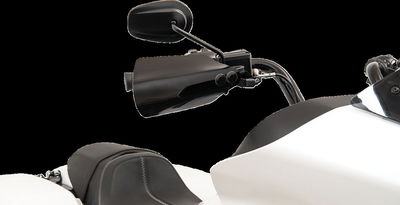 HAND GUARDS 24+ FLTRX BLK
