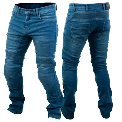 TIMELESS Rascal kevlar jeans, 32/33", blå, stretch, CE