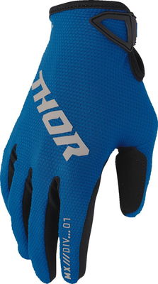 GLOVES YTH RIDEMODE STATIC BLU