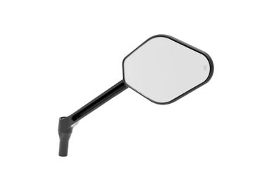 MIRROR ADJUSTABLE LONG STEM BL
