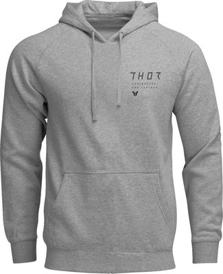 PULLOVER STAMP HTR GY MD