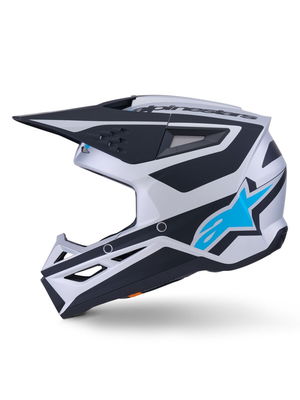 HELMET SM3 HEAT SILV/BL/BLK M