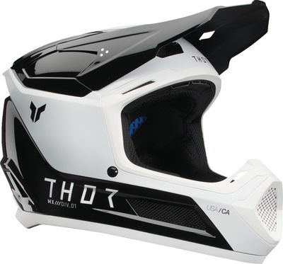 HELMET FLEET YTH STORM BK/WH L