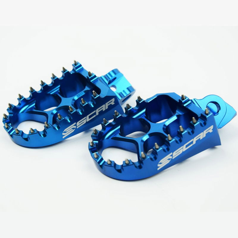 FOOTPEGS EVO SCAR BLUE