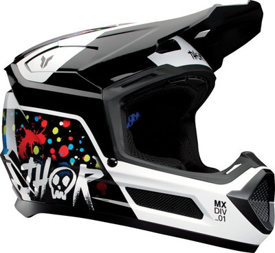 HELMET FLEET YTH SPLAT BLACK M