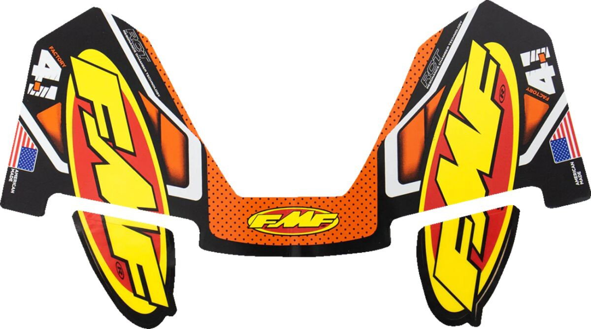 DECAL FMF 4.1 ORANGE