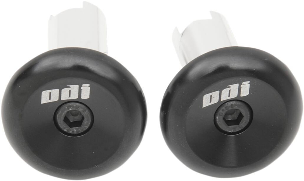 BAR END ALUMINUM BK