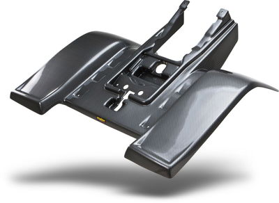 BANSHEE REAR FENDER BK CARBON