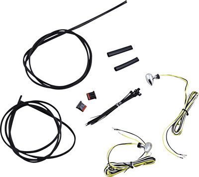 LIGHT TSIG MCRO AMB/WHT CHROME