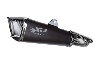 MUFFLER KONIX EVO BK HONDA HOR