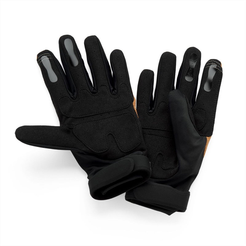 GLOVES LANGDALE BLACK/TAN - L