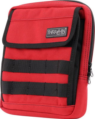 BAG HANDLEBAR TSC SLIM RED