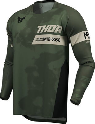 JERSEY LAUNCHMODE BLEACH BLK/C