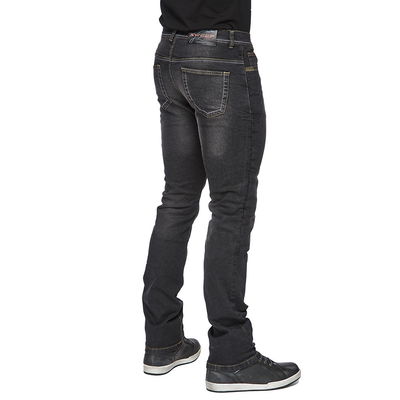 Sweep Cracker aramid jeans, svart, W44 L34