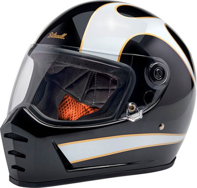 HELMET LANESPLTR BK/WT LG